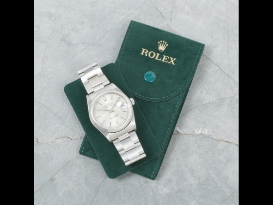 Rolex Datejust 36 Argento Oyster Silver Lining Dial  Watch  16200 